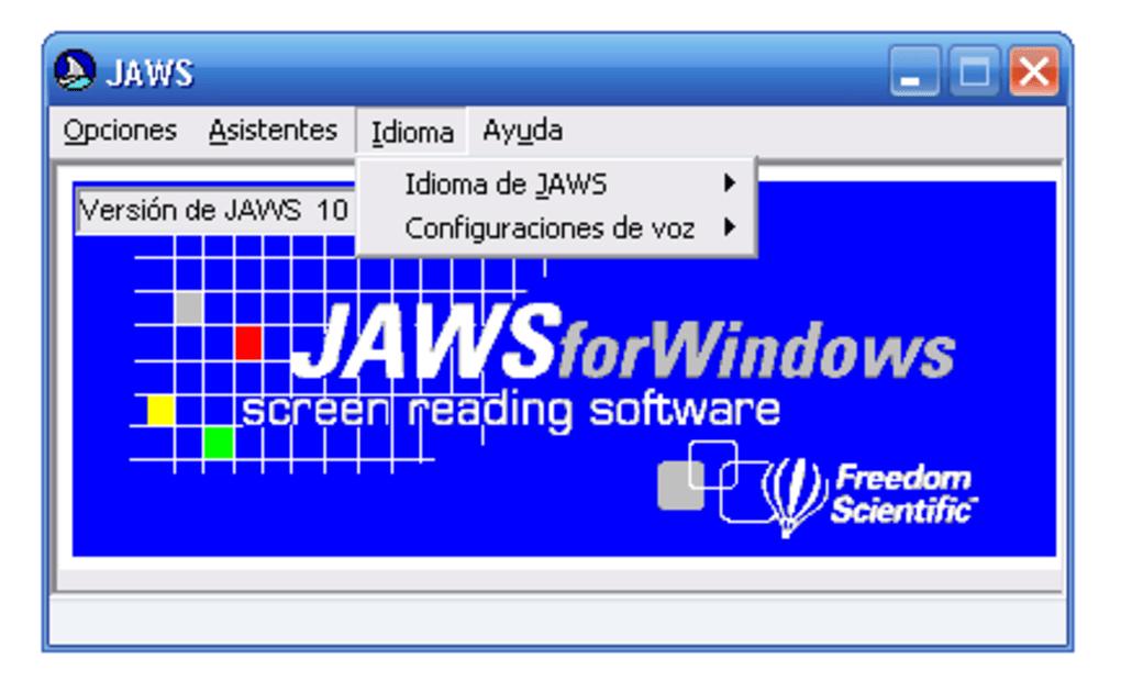 revisor de pantalla jaws - Cómo activar el JAWS
