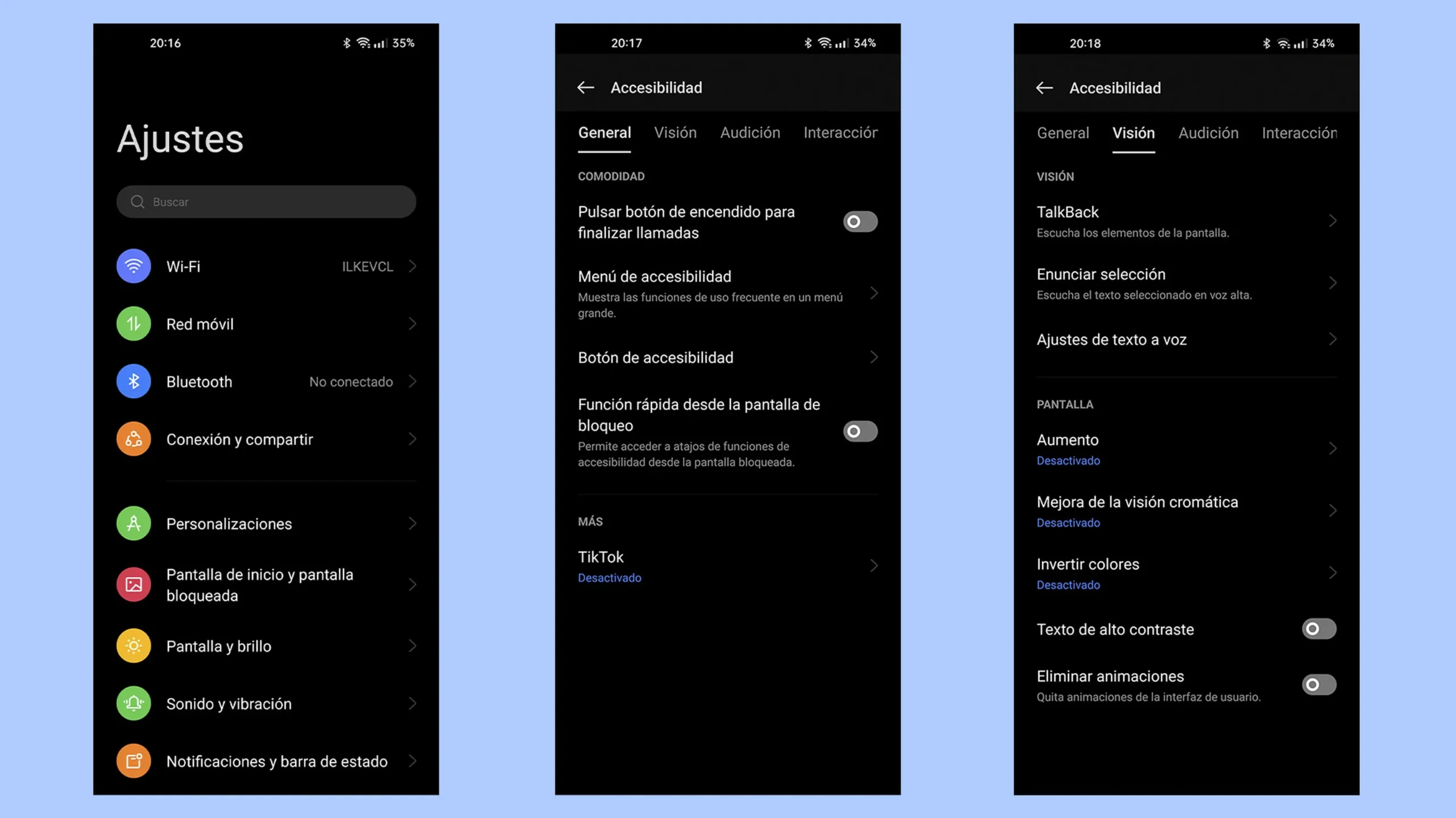 leer pantalla en voz alta android - Cómo activar el lector de pantalla en Samsung