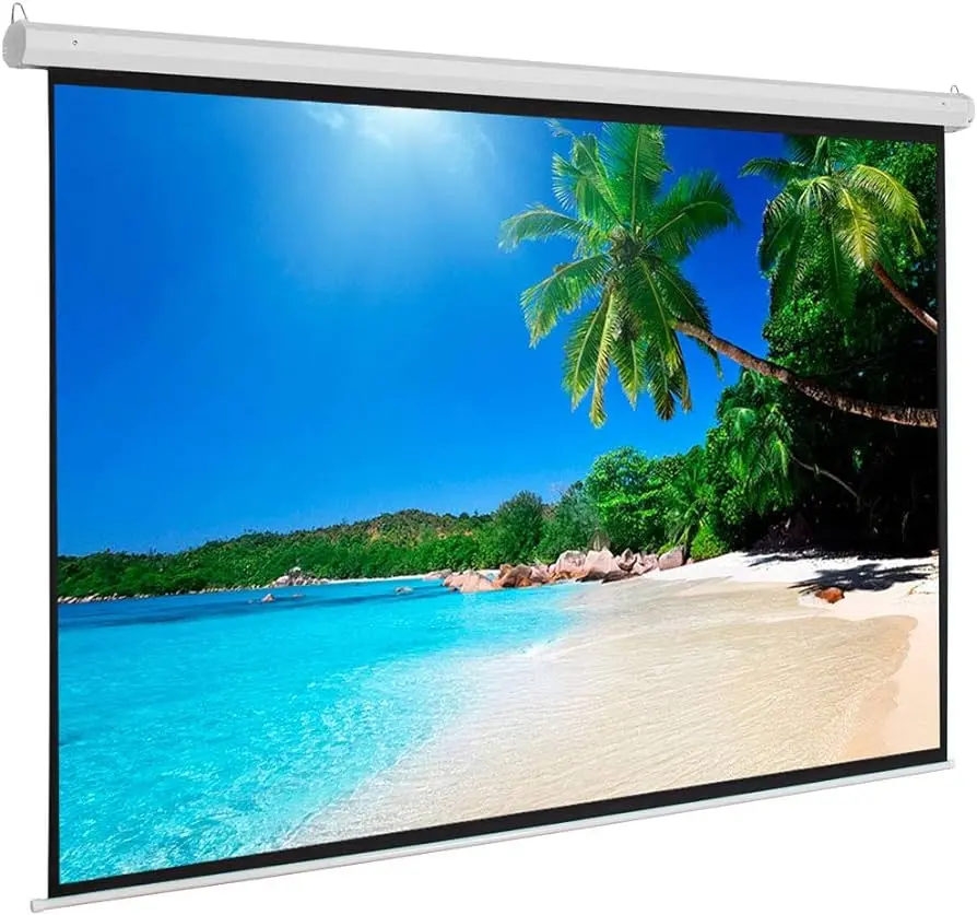 pantalla proyector manual - Cómo ajustar la pantalla de un proyector