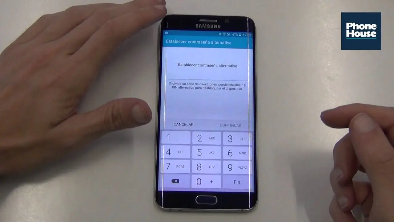 Bloqueo de pantalla en Samsung S6 Edge - Cómo bloquear pantalla en Samsung S6 Edge bloqueo pantalla samsung s6 - Cómo bloquear pantalla en Samsung S6 Edge