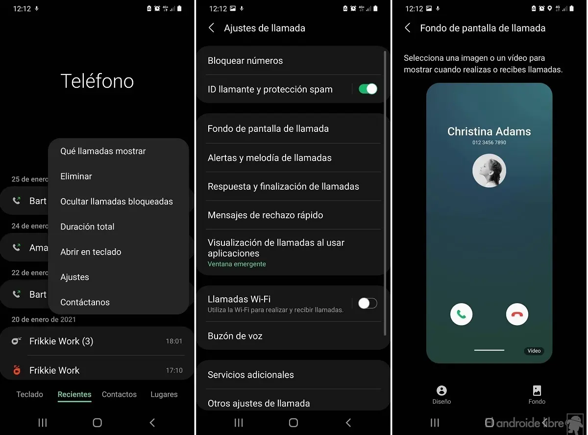 Cómo cambiar el color de la pantalla de llamada en Android - Cómo cambiar el fondo de pantalla de llamada en Samsung como cambiar el color de la pantalla de llamada android - Cómo cambiar el fondo de pantalla de llamada en Samsung