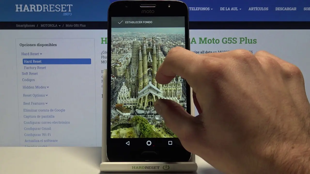 como cambiar protector de pantalla moto g5 - Cómo cambiar el protector de pantalla de mi Motorola