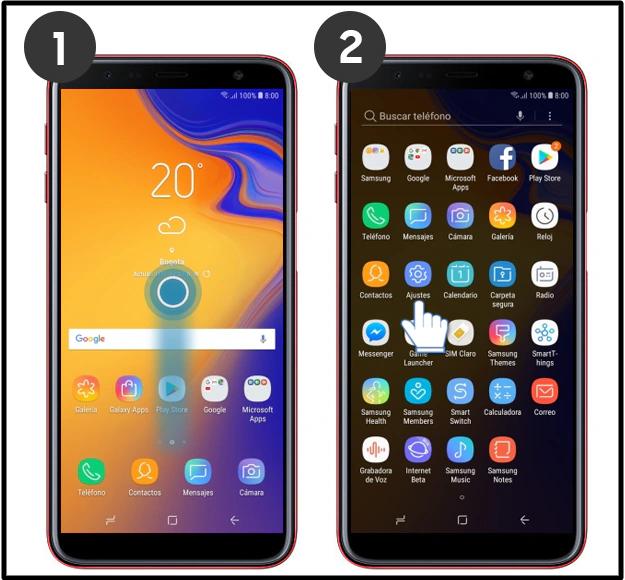 Cómo compartir pantalla en Samsung J6 - Cómo compartir datos de un Samsung j6 Plus compartir pantalla samsung j6 - Cómo compartir datos de un Samsung j6 Plus