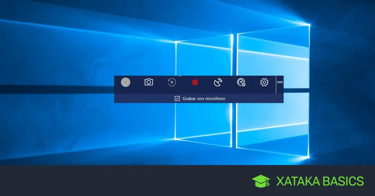 grabar pantalla windows 10 modo juego - Cómo grabar pantalla con Windows Alt R