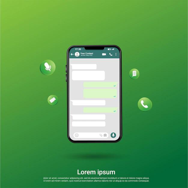 pantalla whatsapp vector - Cómo hacer para que aparezca el icono de WhatsApp en la pantalla