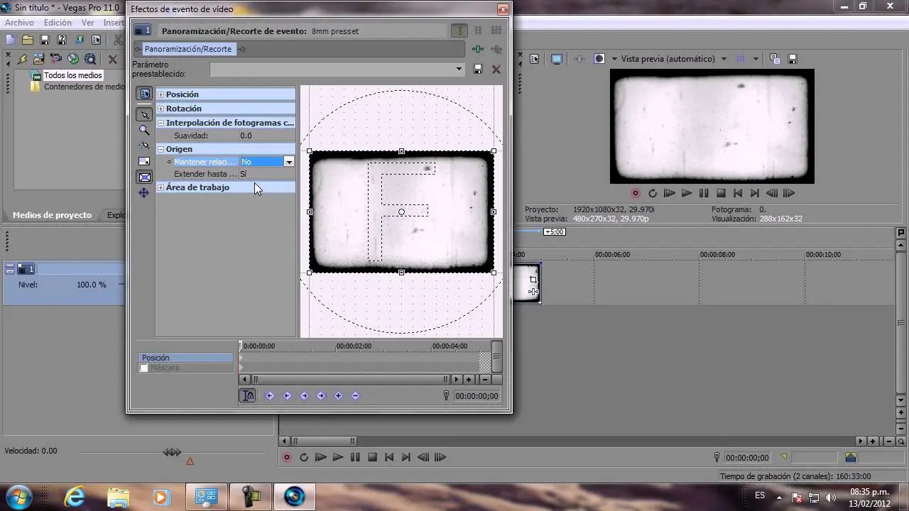 como poner pantalla completa en sony vegas - Cómo hacer un croma key en Sony Vegas