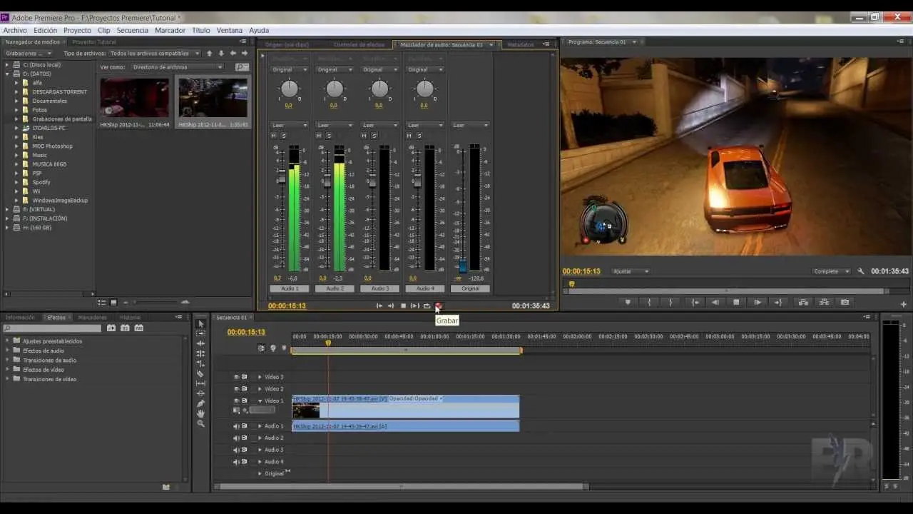 Grabar pantalla con Adobe Premiere - Cómo hacer un vídeo con Adobe Premiere grabar pantalla con adobe premiere - Cómo hacer un vídeo con Adobe Premiere