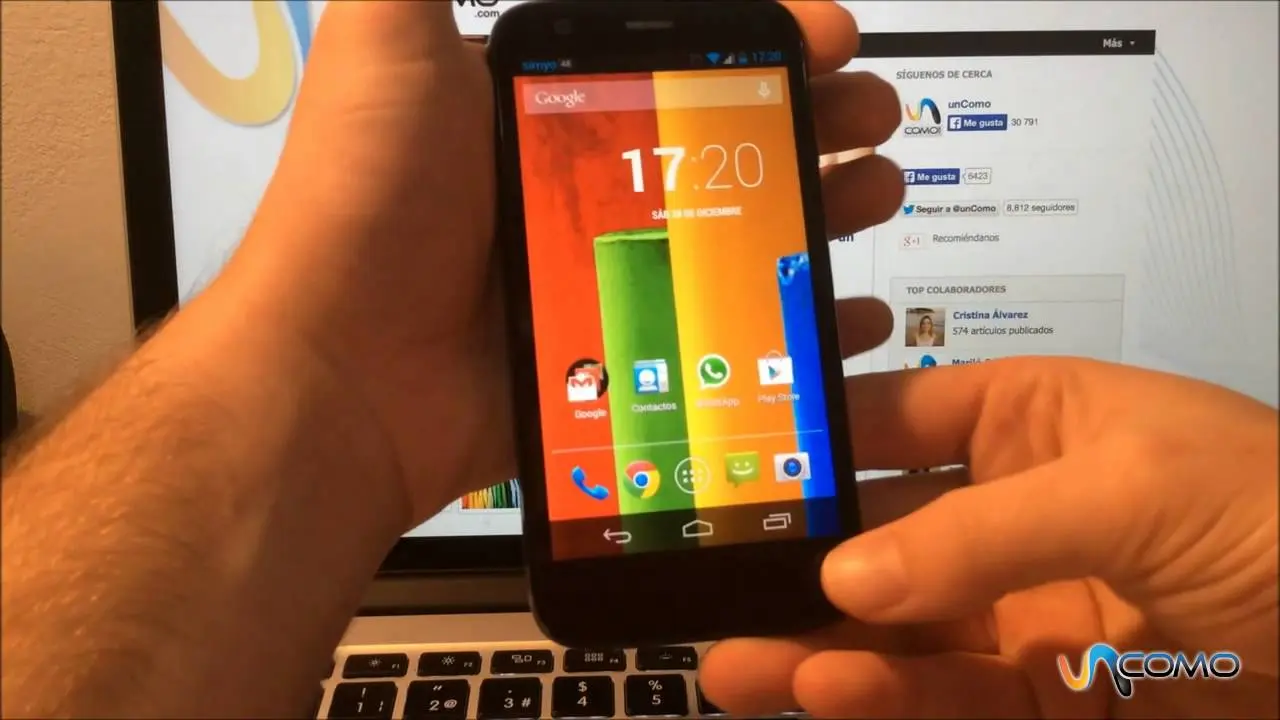 captura de pantalla motorola - Cómo hacer una captura de pantalla en el celular Motorola