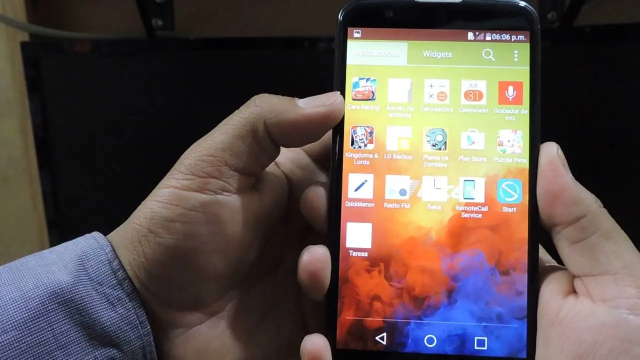captura de pantalla del lg k10 - Cómo hacer una captura de pantalla en un móvil LG