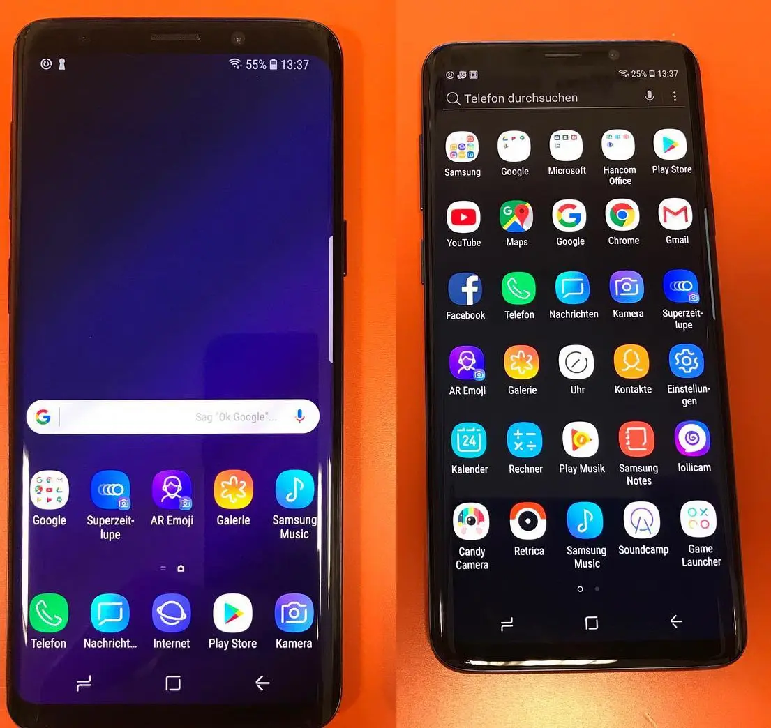 Pantalla de inicio Samsung S9 - Cómo poner marca de agua en Samsung S9 pantalla de inicio samsung s9 - Cómo poner marca de agua en Samsung S9