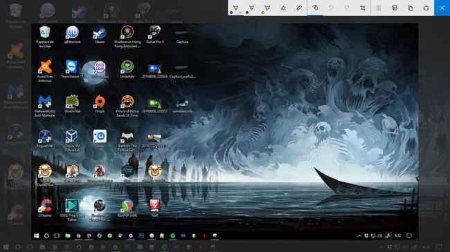 dibujar en pantalla windows 10 - Cómo poner un texto en la pantalla PC
