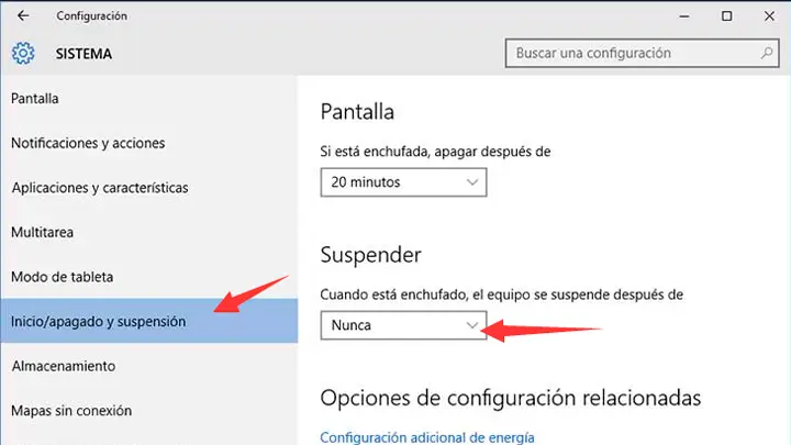 Cómo quitar la suspensión de pantalla en Windows 10 - Cómo sacar la pantalla de modo suspensión como quitar la suspension de pantalla en windows 10 - Cómo sacar la pantalla de modo suspensión
