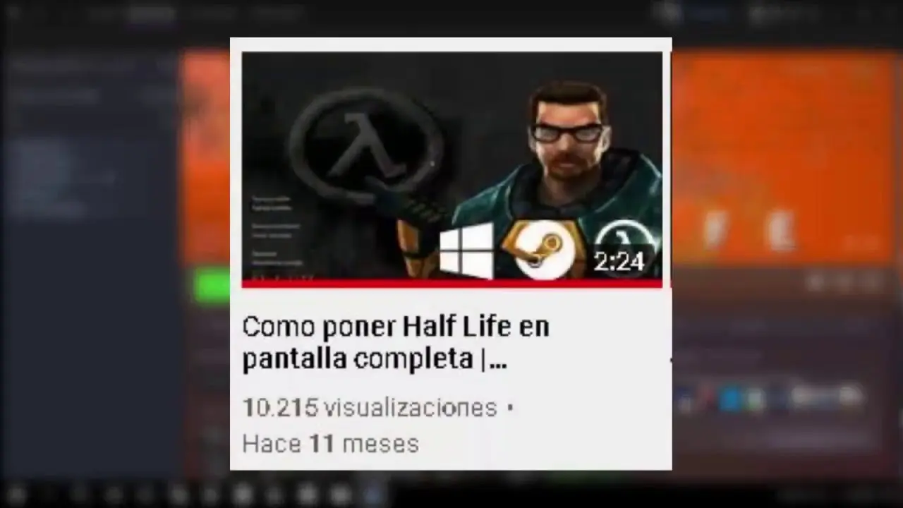 Half Life pantalla completa: cómo salir de la pantalla completa de Steam - Cómo salir de la pantalla completa de Steam half life pantalla completa - Cómo salir de la pantalla completa de Steam