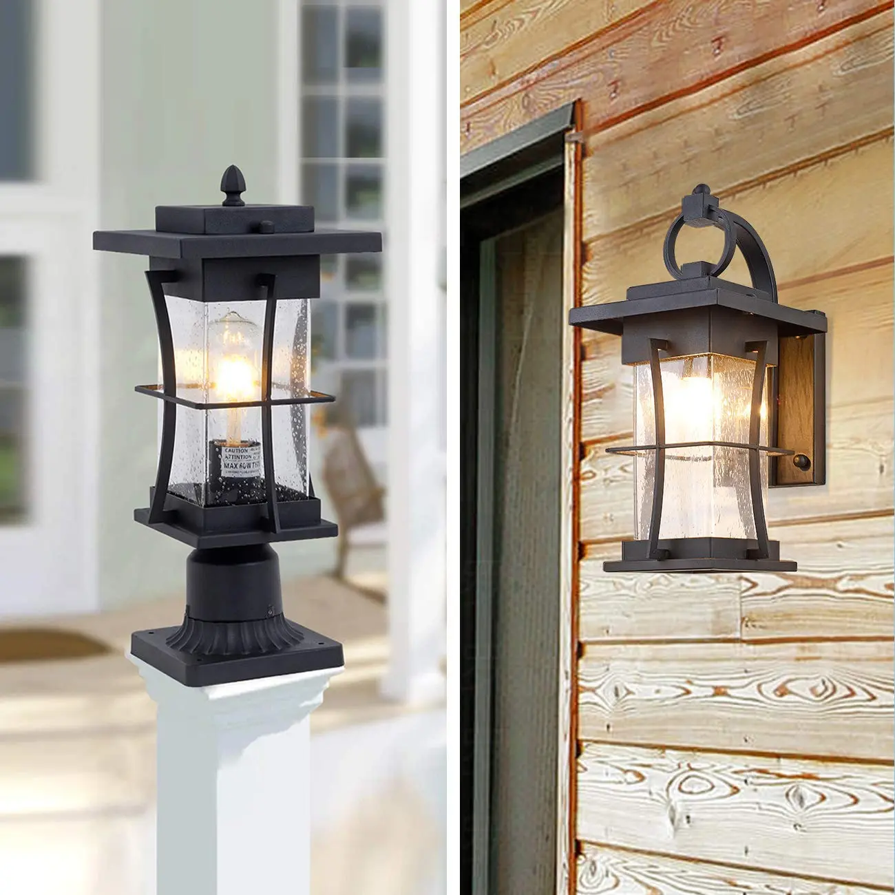 Faroles de iluminación: estilo y funcionalidad para exteriores