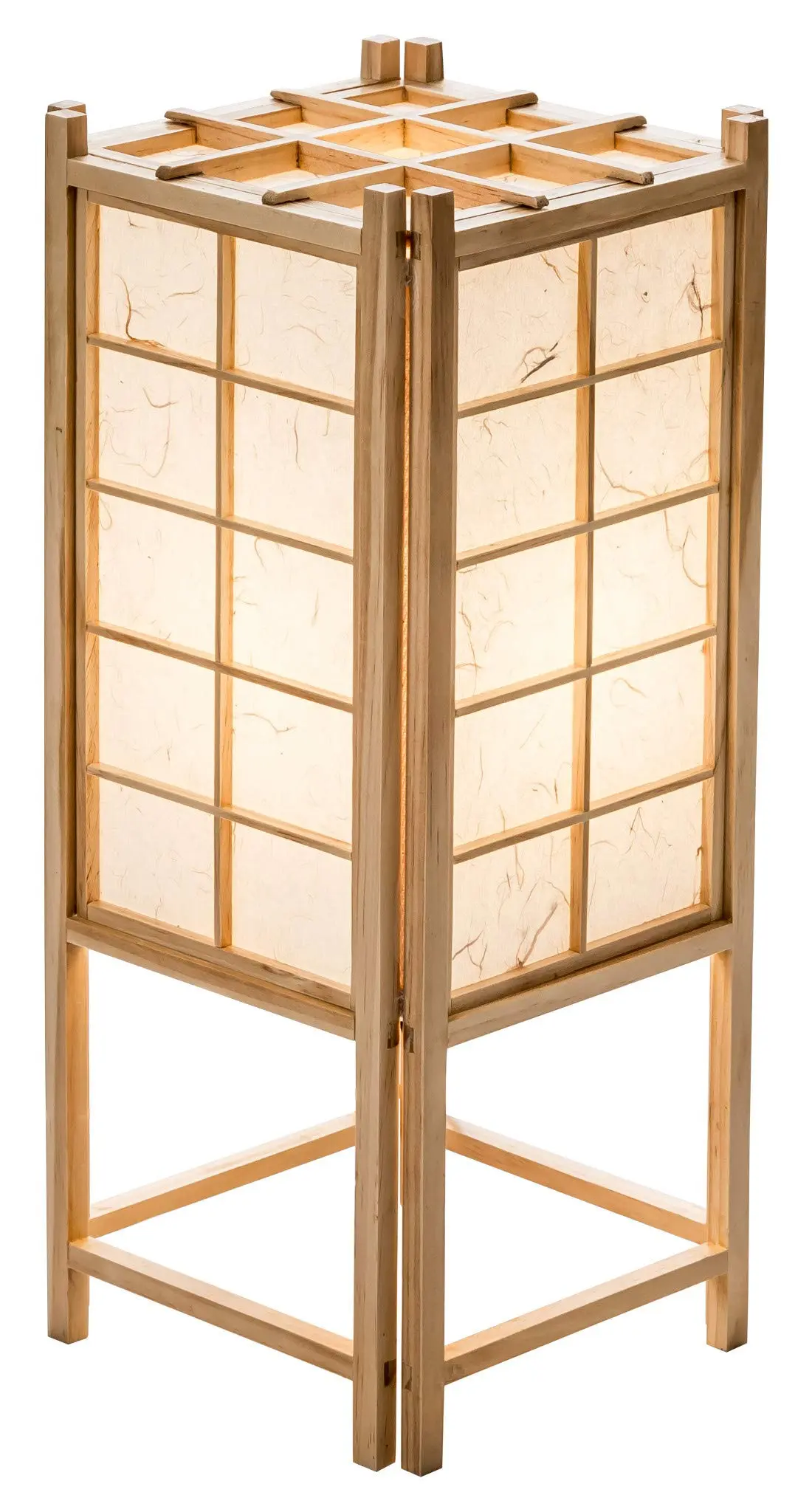 lampara japonesa madera - Cómo se llama la lámpara japonesa