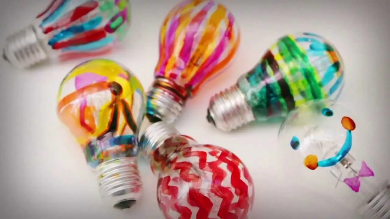 Cómo cambiar el color de una lámpara - Cómo se pintan los focos como cambiar el color de una lampara - Cómo se pintan los focos