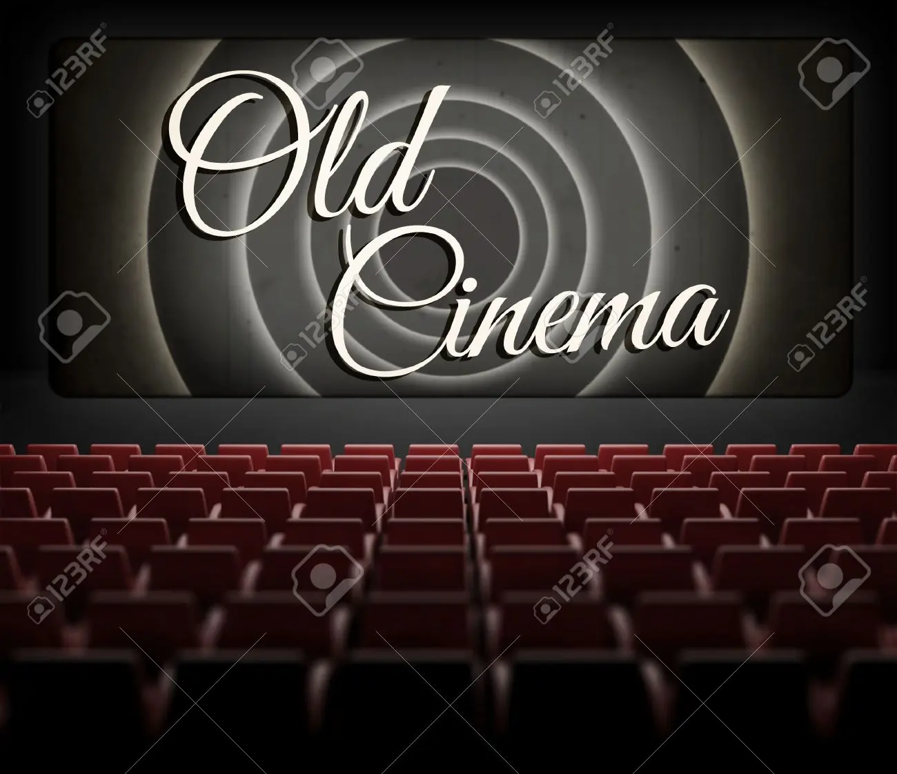 pantalla de cine antiguo - Cómo se veían las películas antes