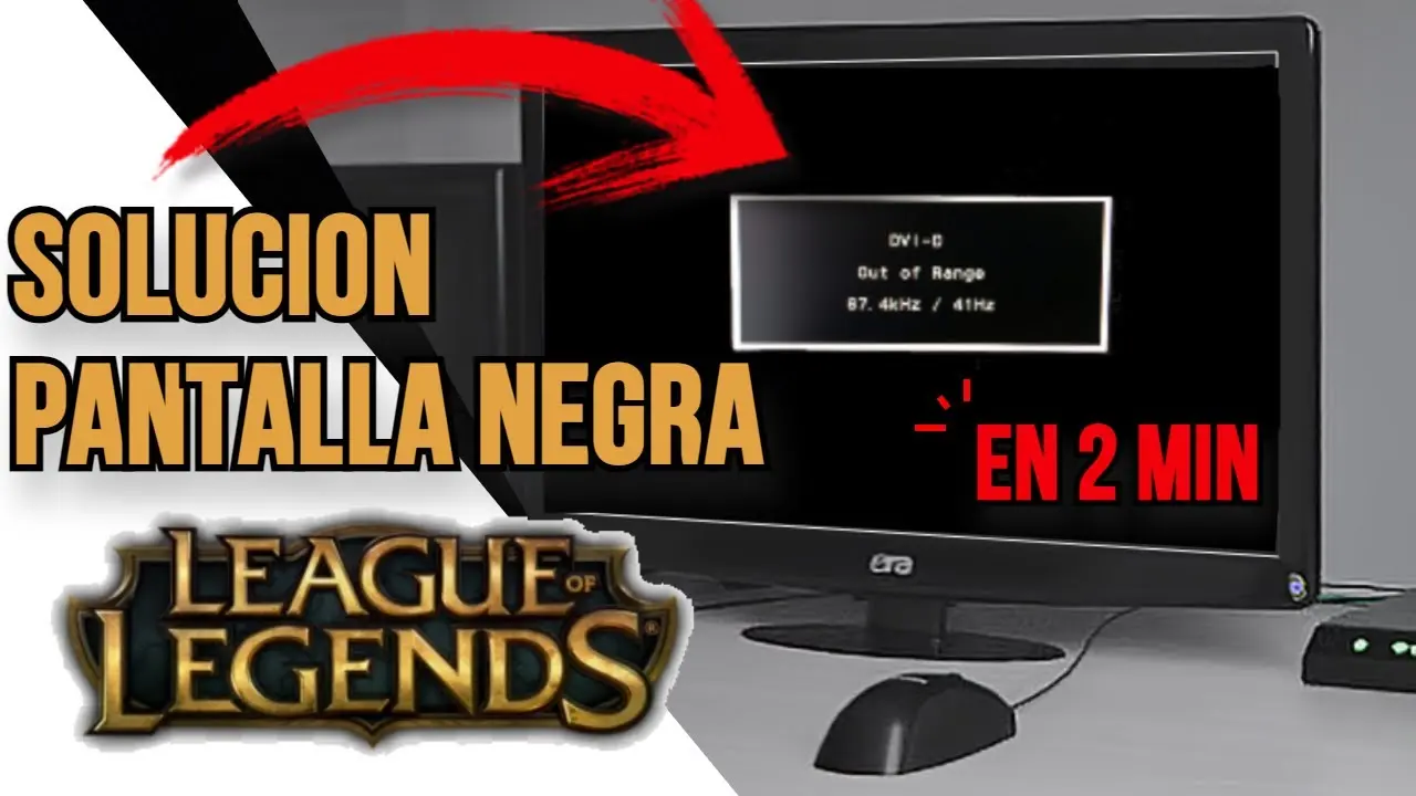pantalla de carga en negro lol - Cómo solucionar la pantalla negra en League of Legends