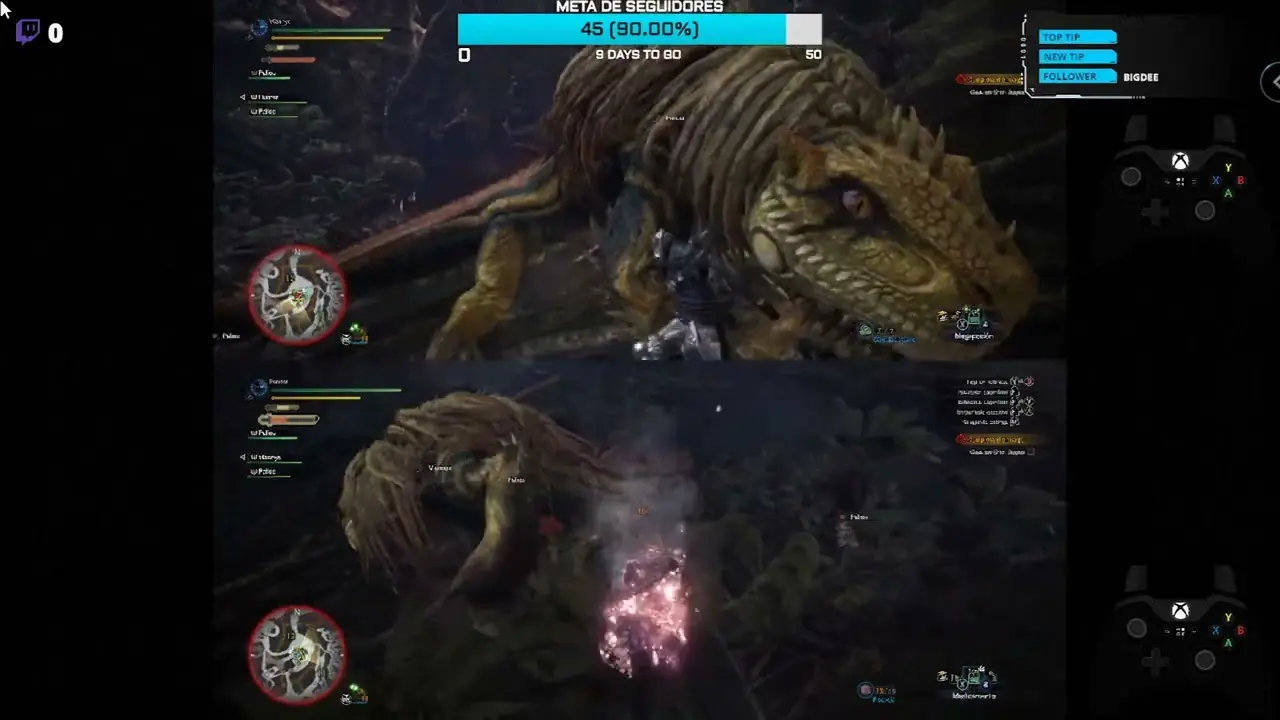 Monster Hunter World: Pantalla Dividida - Cuántas horas de juego tiene Monster Hunter World monster hunter world pantalla dividida - Cuántas horas de juego tiene Monster Hunter World