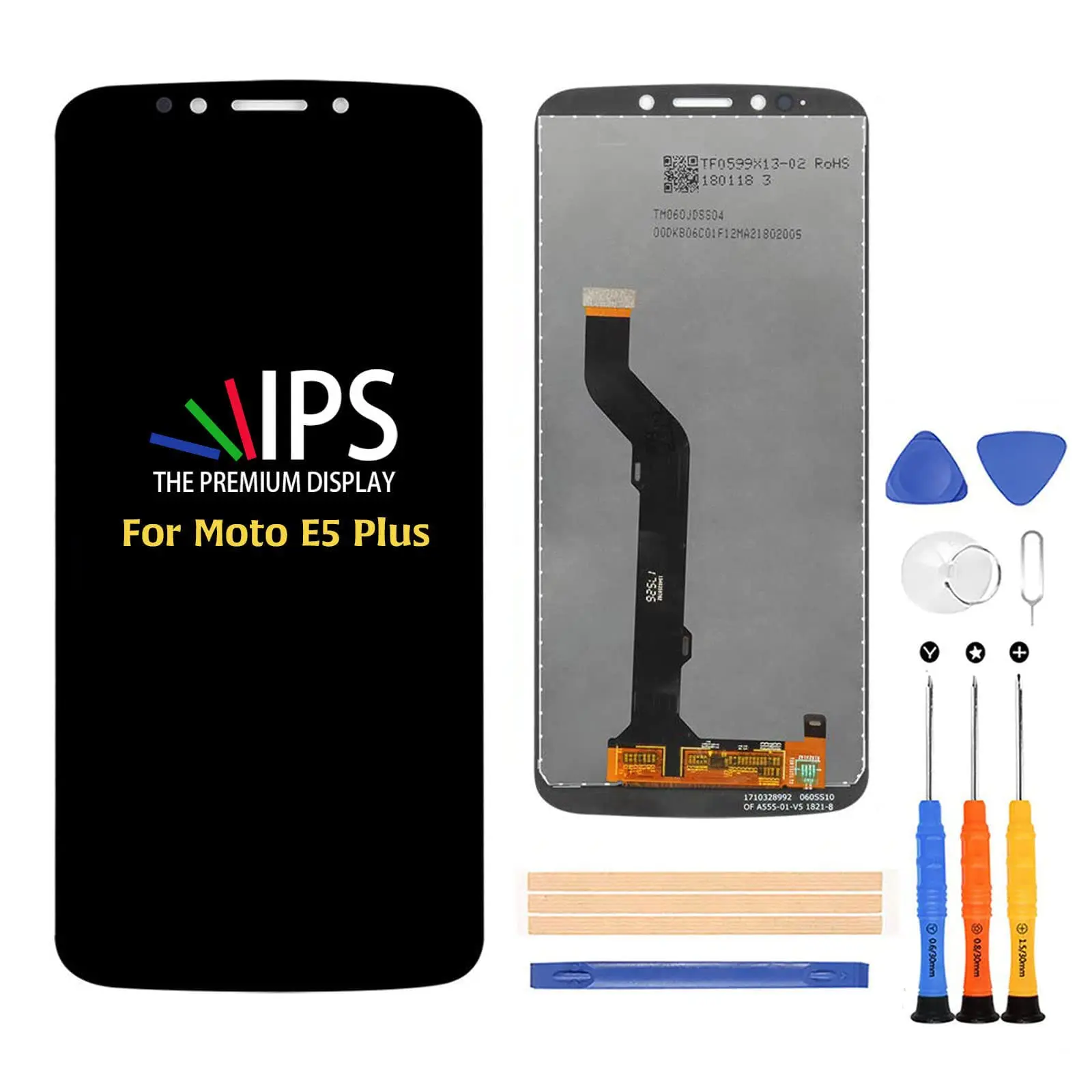 Pantalla moto e5 plus: colores intensos y nitidez