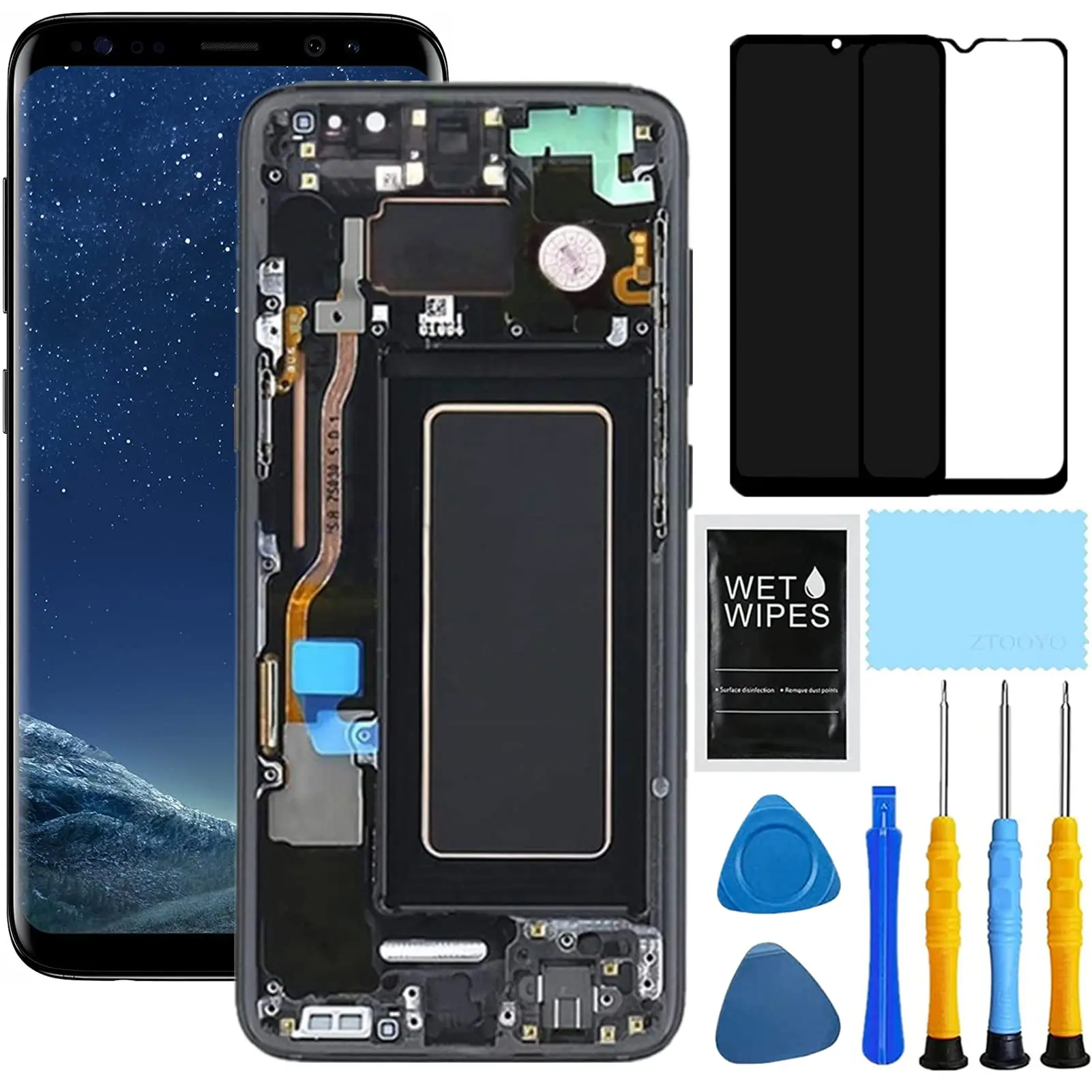 pulgadas pantalla samsung s8 plus - Cuánto mide un Samsung Galaxy S8+