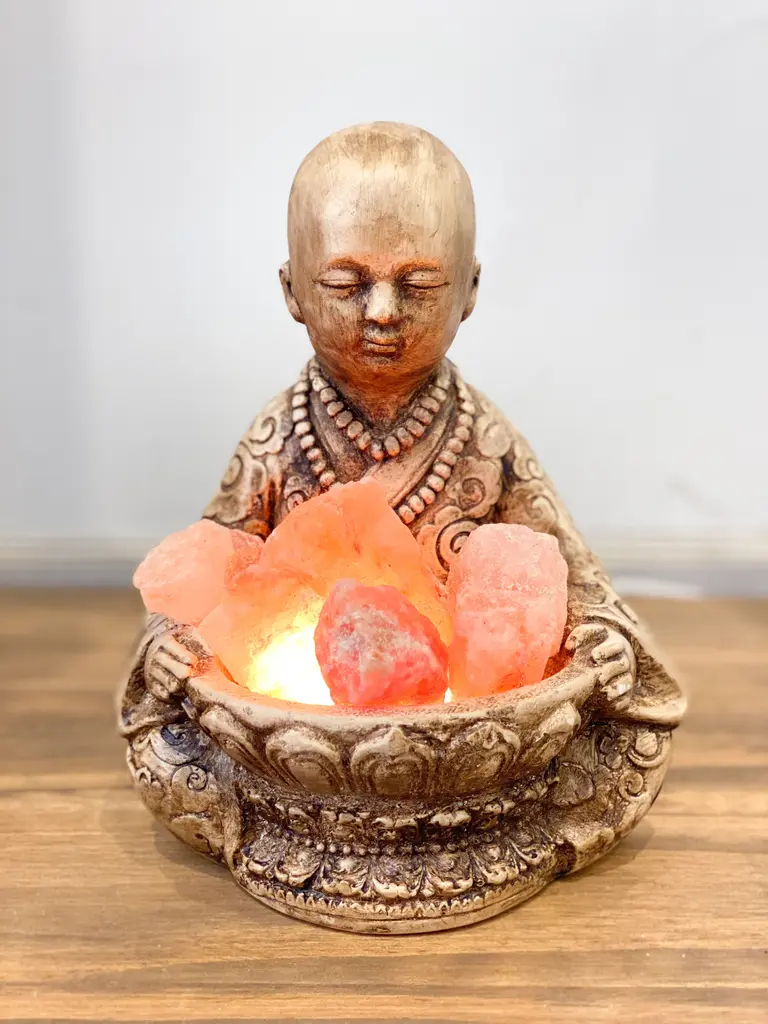 Lámpara de sal Buda: Una herramienta de relajación y armonía - Dónde se debe colocar una lámpara de sal lampara de sal buda - Dónde se debe colocar una lámpara de sal