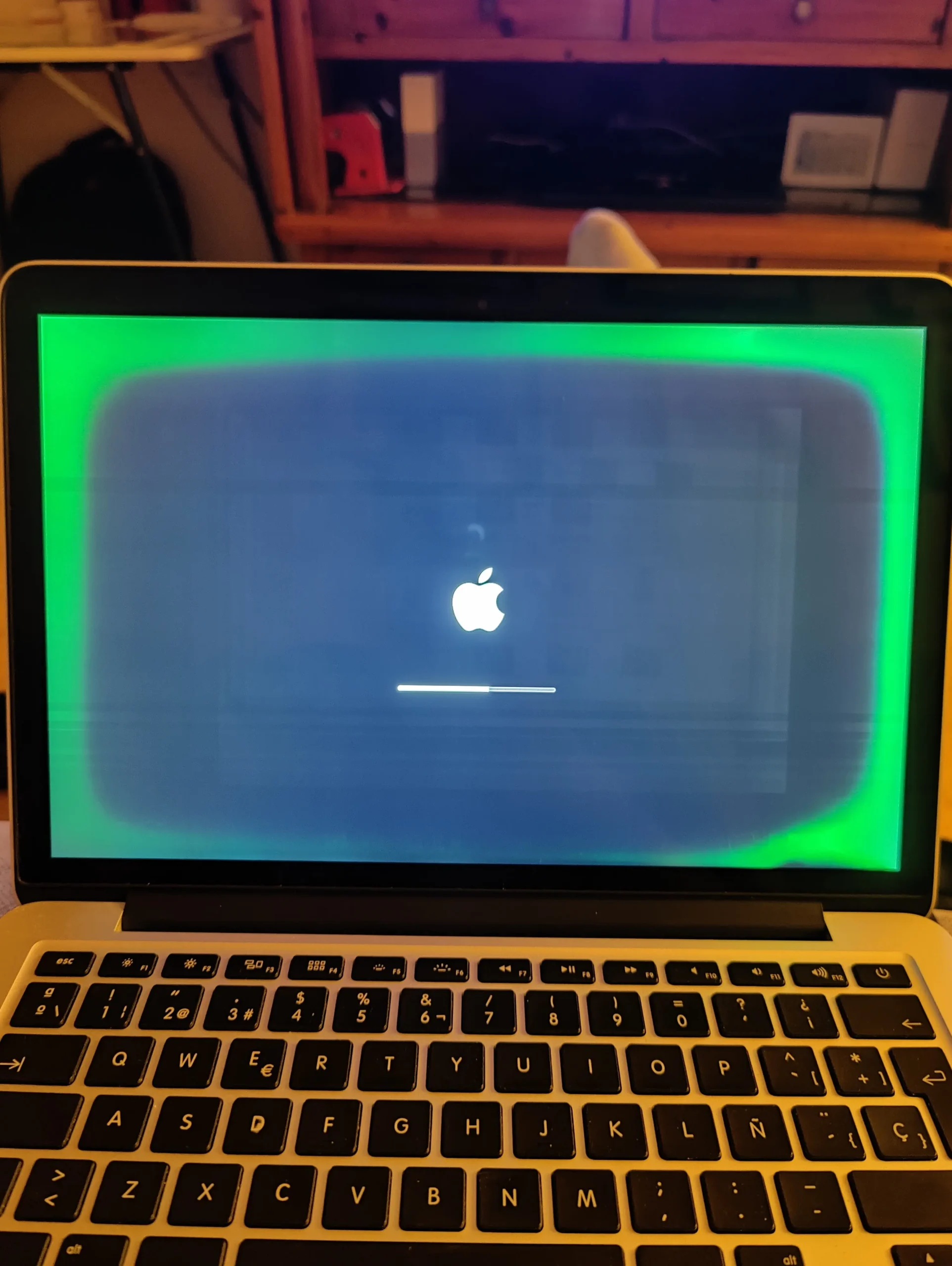 pantalla verde mac - Por qué la pantalla de mi Mac se pone verde