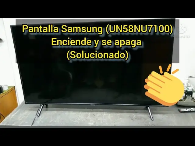 pantalla samsung enciende y se apaga - Por qué mi televisor Samsung parpadea y no enciende