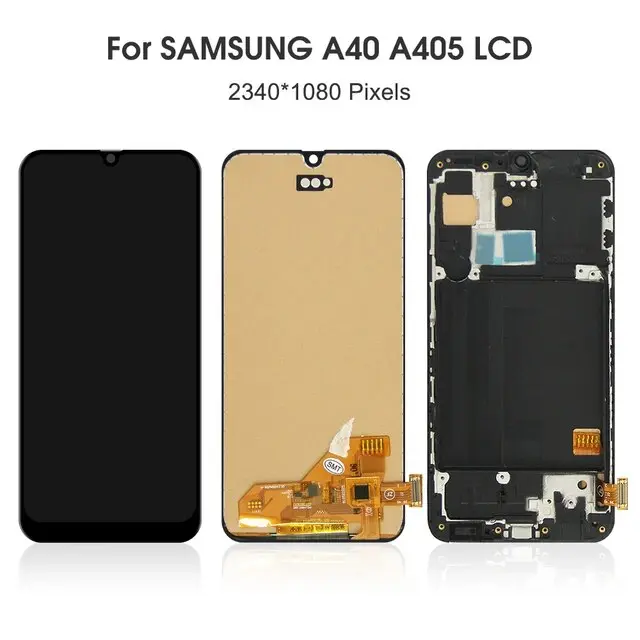 pantalla samsung a40 - Qué año es el Samsung A40