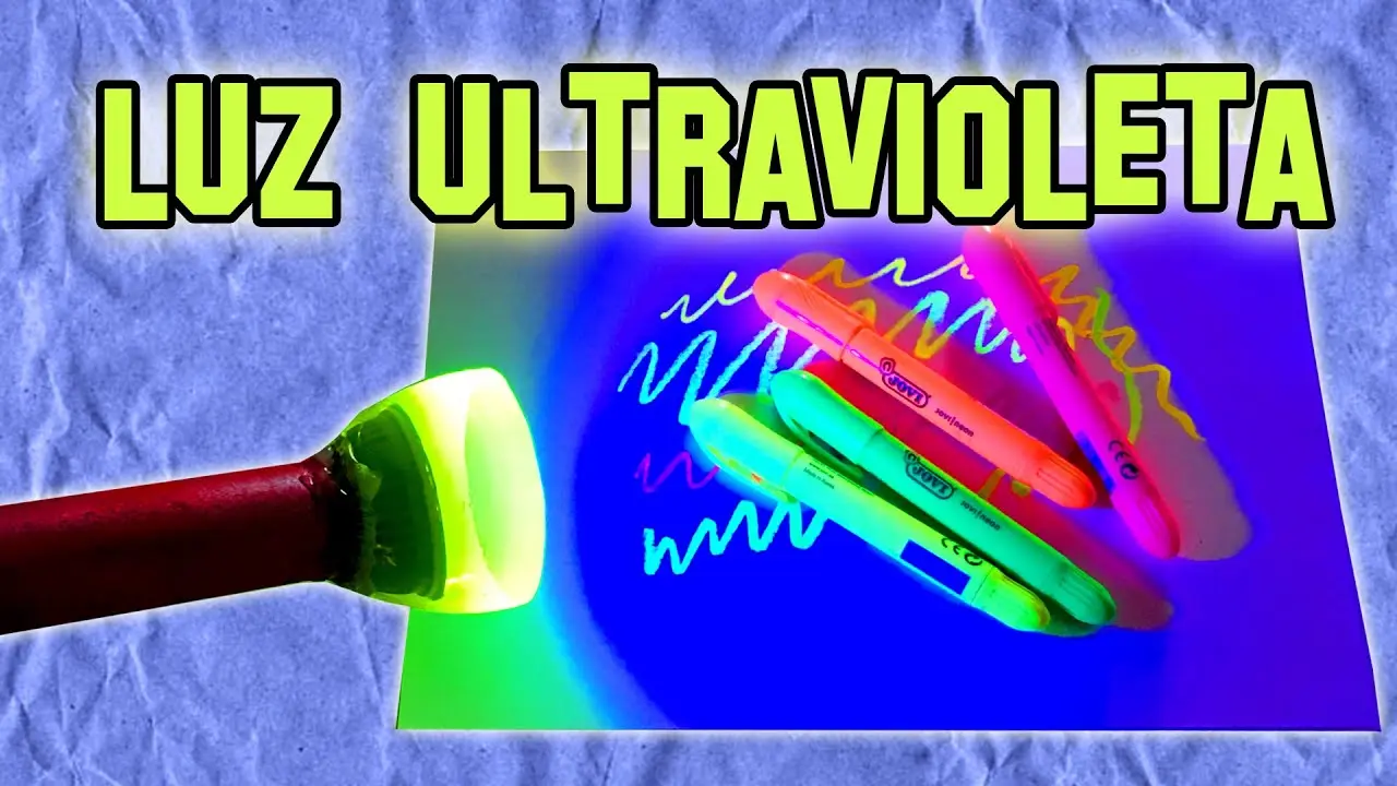 Lámpara luz negra casera: Cómo crear tu propia fuente de luz ultravioleta - Qué colores brillan con la luz negra lampara luz negra casera - Qué colores brillan con la luz negra