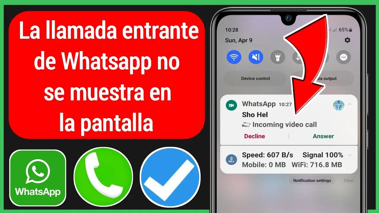 llamadas whatsapp no aparecen en pantalla - Qué hacer cuando no salen las llamadas de WhatsApp