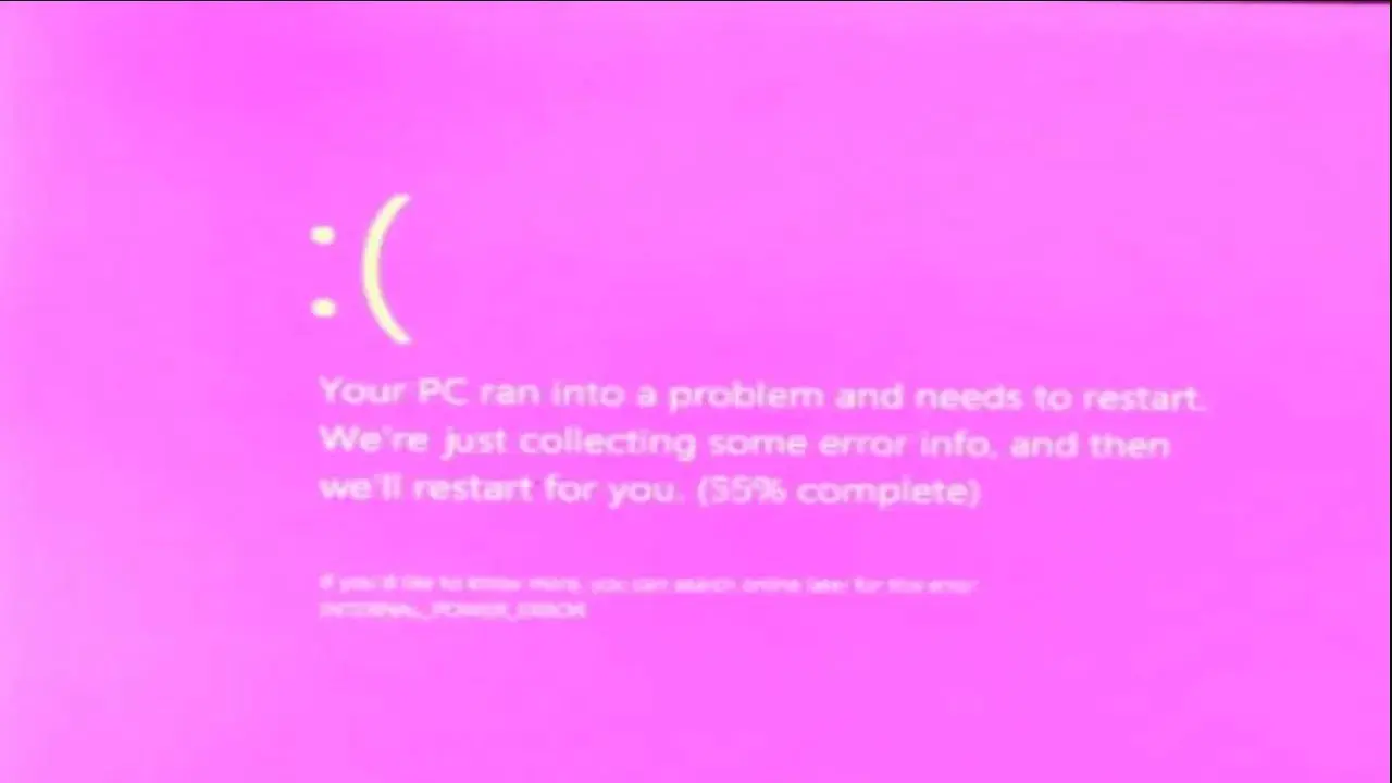 pantalla rosa como solucionar - Qué hacer si la pantalla de mi PC se pone roja