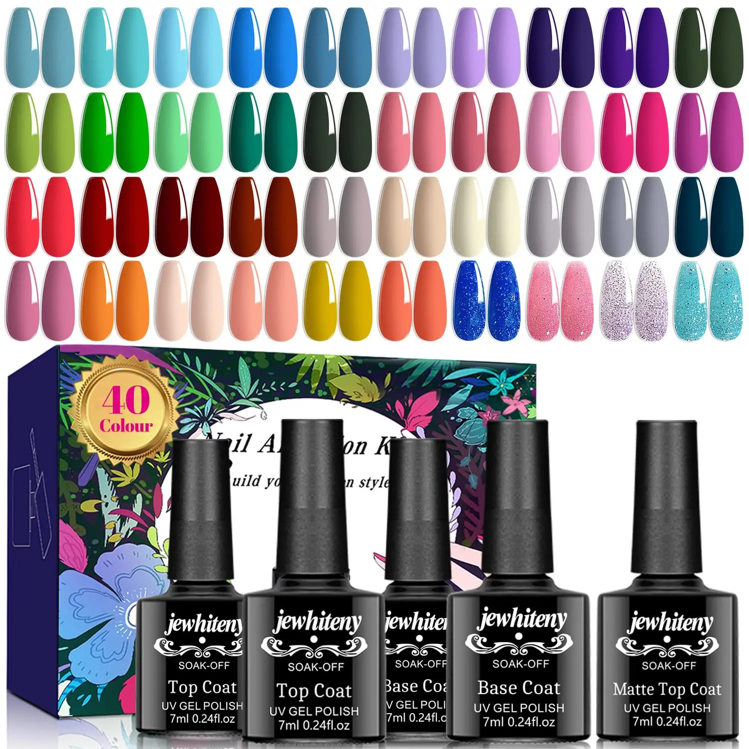 Esmalte de uñas semipermanente con lámpara