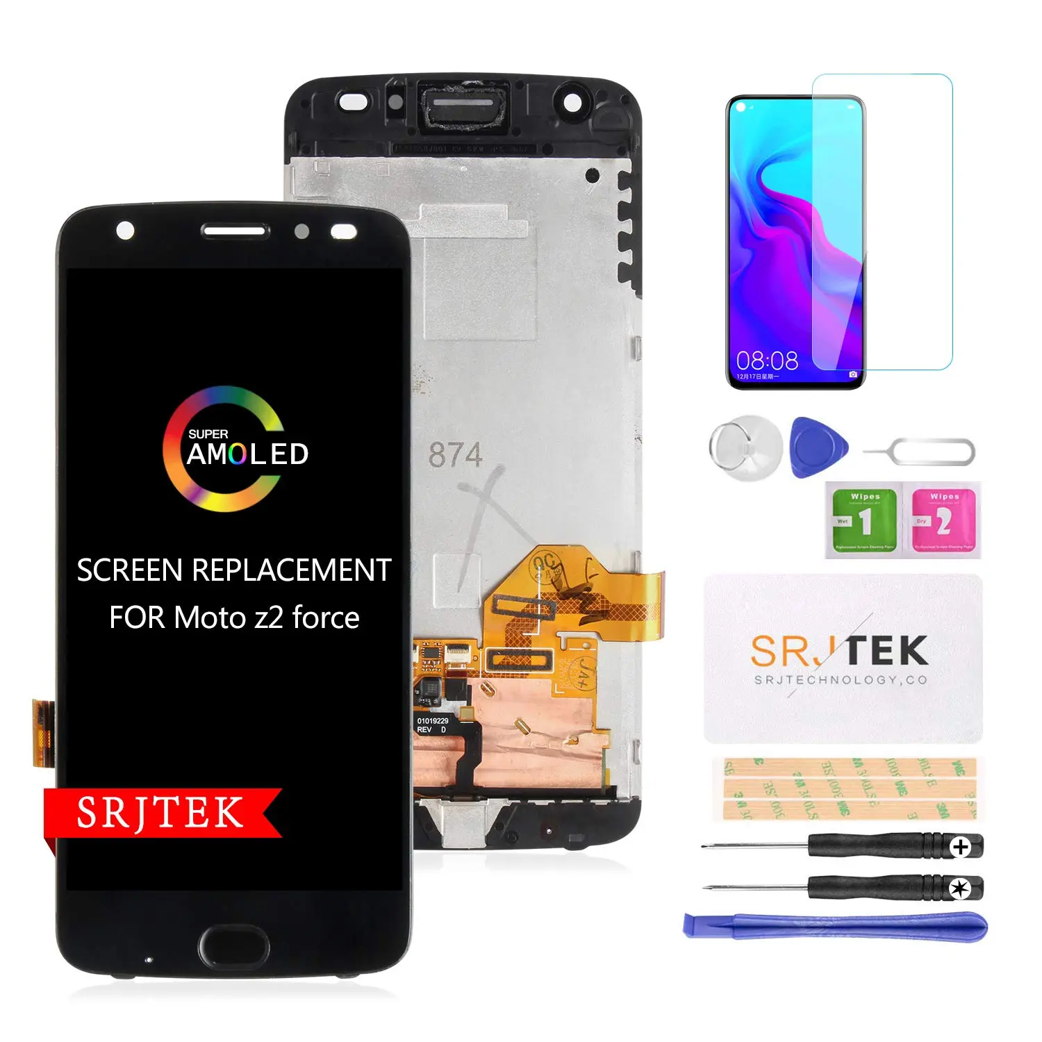 Pantalla moto z2: experiencia visual excepcional